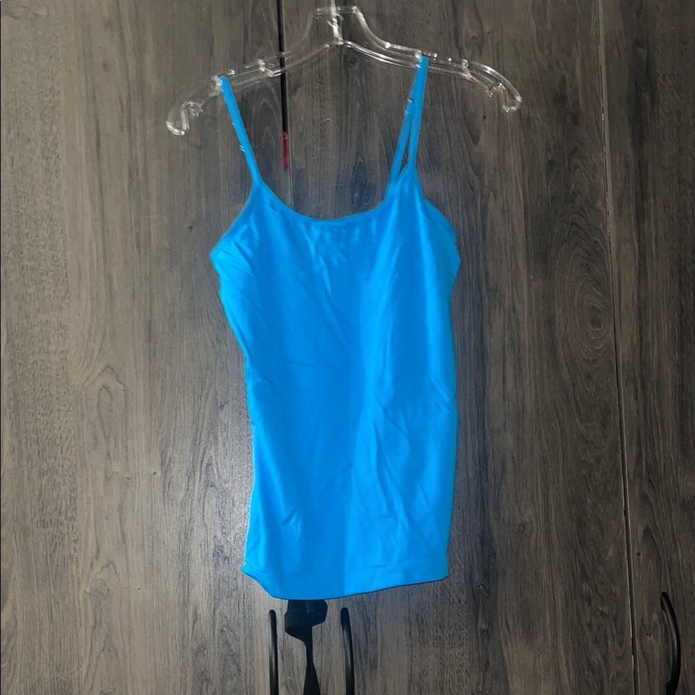 L.e.i blue tank top size L/XL